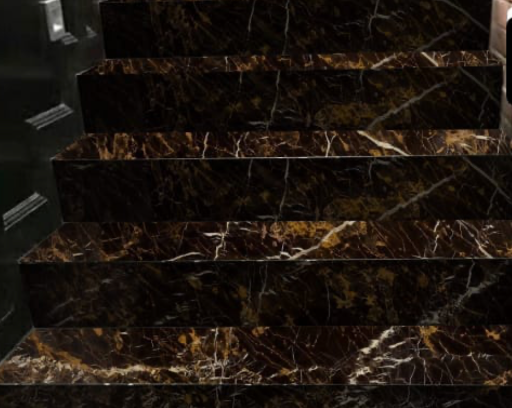 Black and Gold Marble