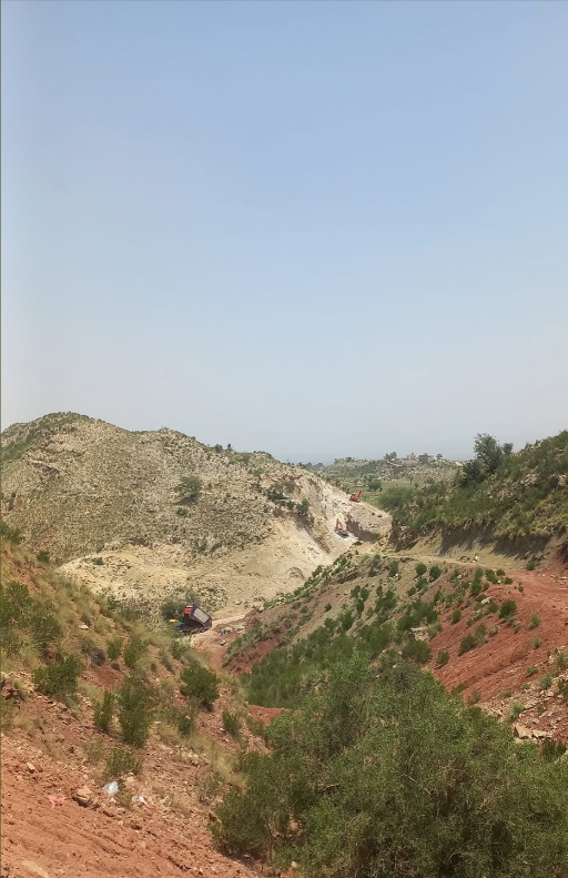 Gypsum mine
